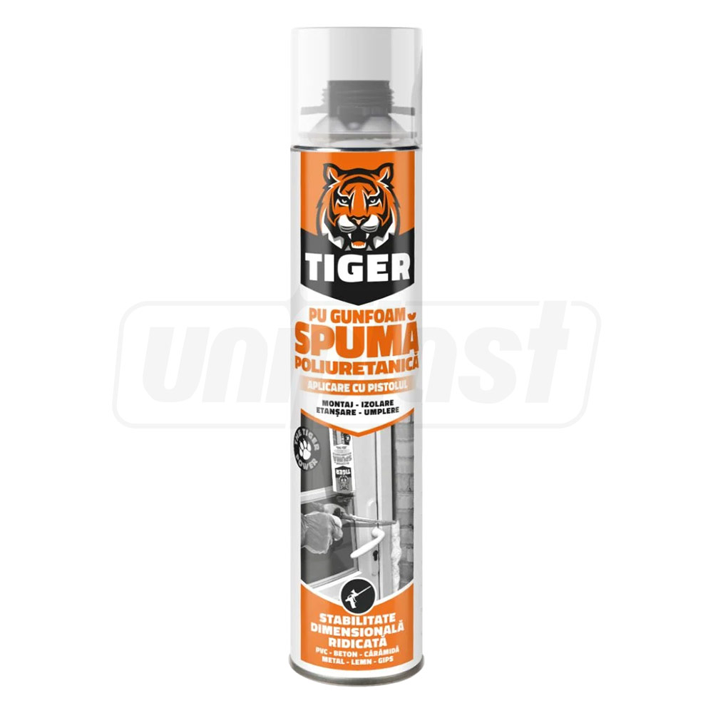 Adeziv poliuretanic de montaj pentru pistol 700 ml TIGER BOSTIK
