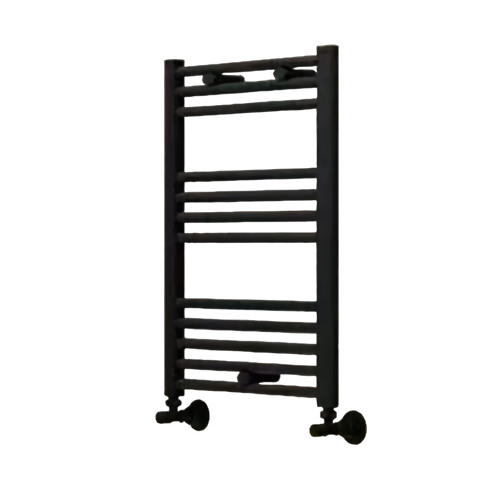 Uscator de prosoape  400 x 1000 mm Flat (negru mat) Haiti  RADIVA