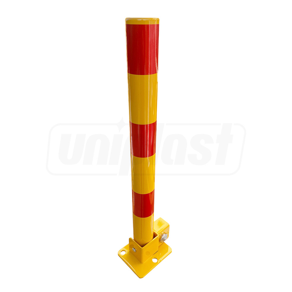 Stalp-blocaj din metal antiparcare D. 60 H=60 cm (3 bolturi in set)