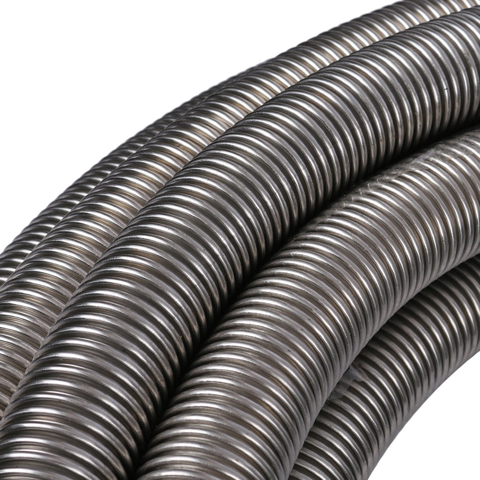 Teava D. 25 PVC gofrat cu sonda (tip greu) L=75 m 750N  COURBI