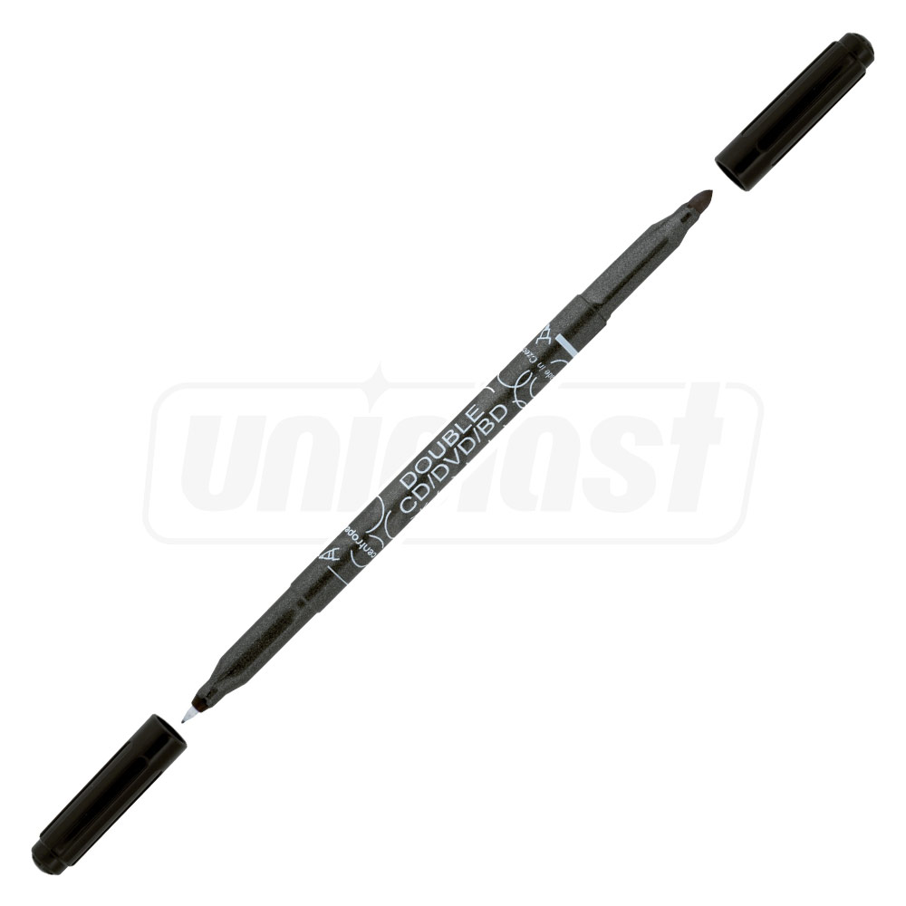 Marker CD/DVD (negru) 2 parti, 3616 CENTROPEN