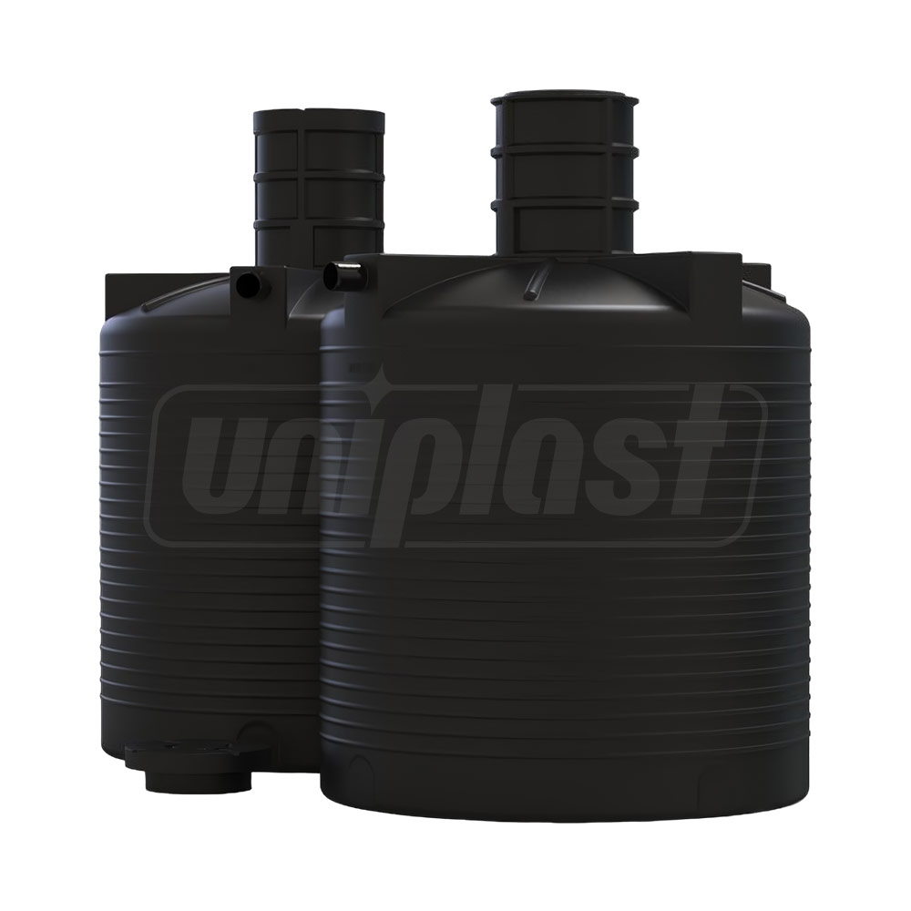 Corp rezervor subteran 5000 L (hazna WC) L=2.42 m H=2.09 m cu capac si prelungitor