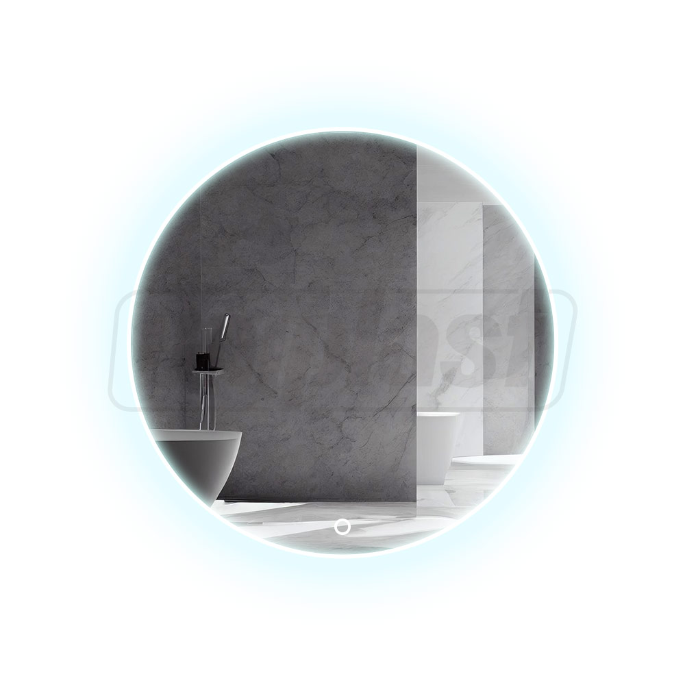 Oglinda pentru baie LED 6000K (rotunda) 60 x 60 cm IP44  UNIPLAST