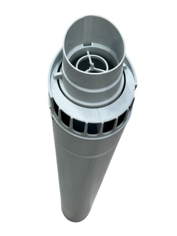 Conducta cos fum 90° pentru cazanele pe gaz set D. 60/100  TERMET