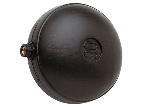 Plutitor din plastic pentru supapa rezervor WC D. 90 Art. 180  REMER (compatibil 60385, 60382)