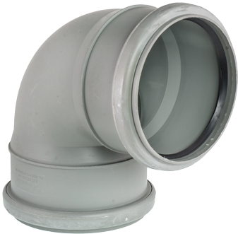 Cot mufat dublu PVC D.110 / 90°  BTH