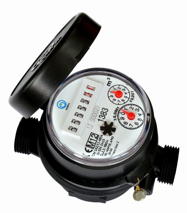 Contor D. 15 SJ-LFC D7 R-160 Q=2.5 m³/h (plastic)
