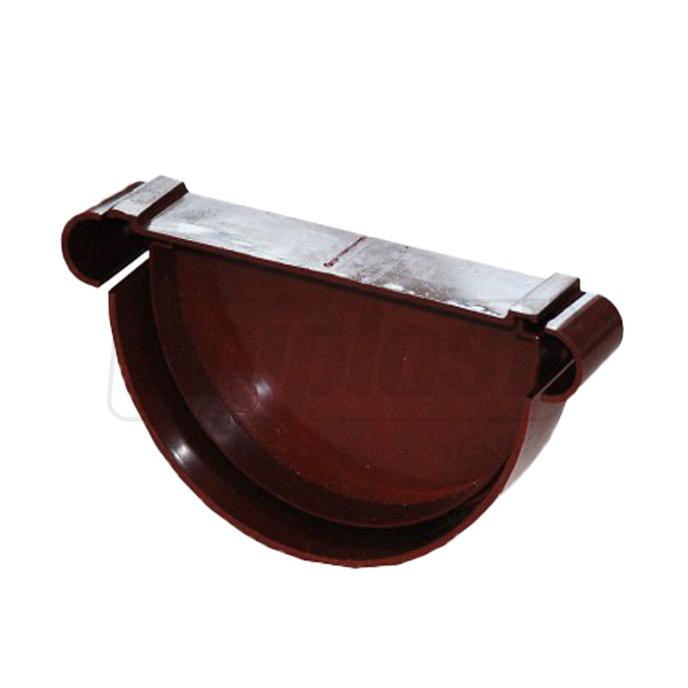 Capac jgheab PVC D.125 (maro) TN125М  FIRST PLAST