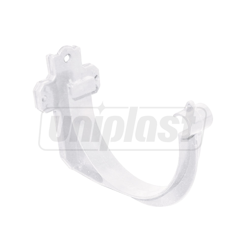Клипса желоба ПВХ D.125 (белая) CIP125В  FIRST PLAST