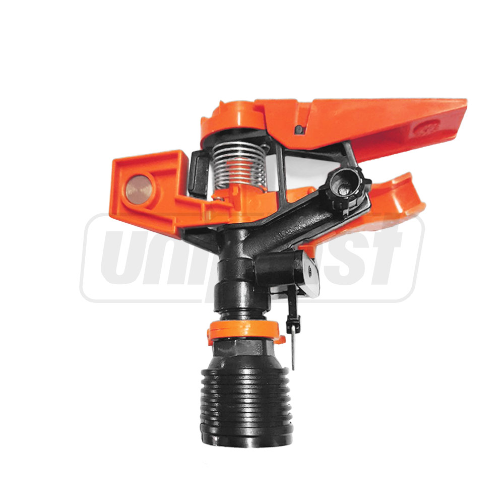Aspersor plastic D. 3/4" FI R=8-12.5 m, 560-1050 LPH  UNITAPE