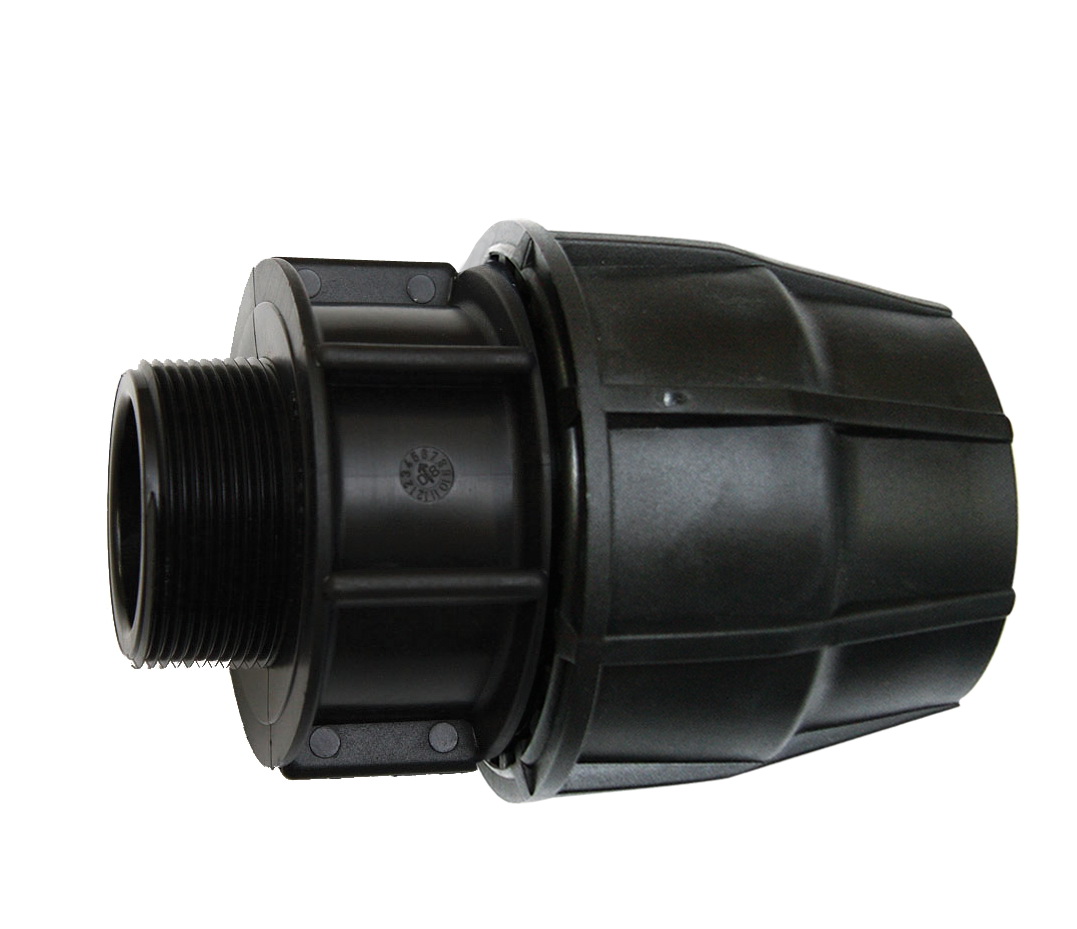 Adaptor compresiune D. 63 x 1.1/4" FE / 10 A  SAB