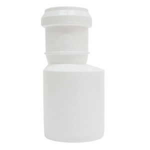 Reductie PP excentrica D. 50 x 32 (alba) 180 g  INSTALPLAST