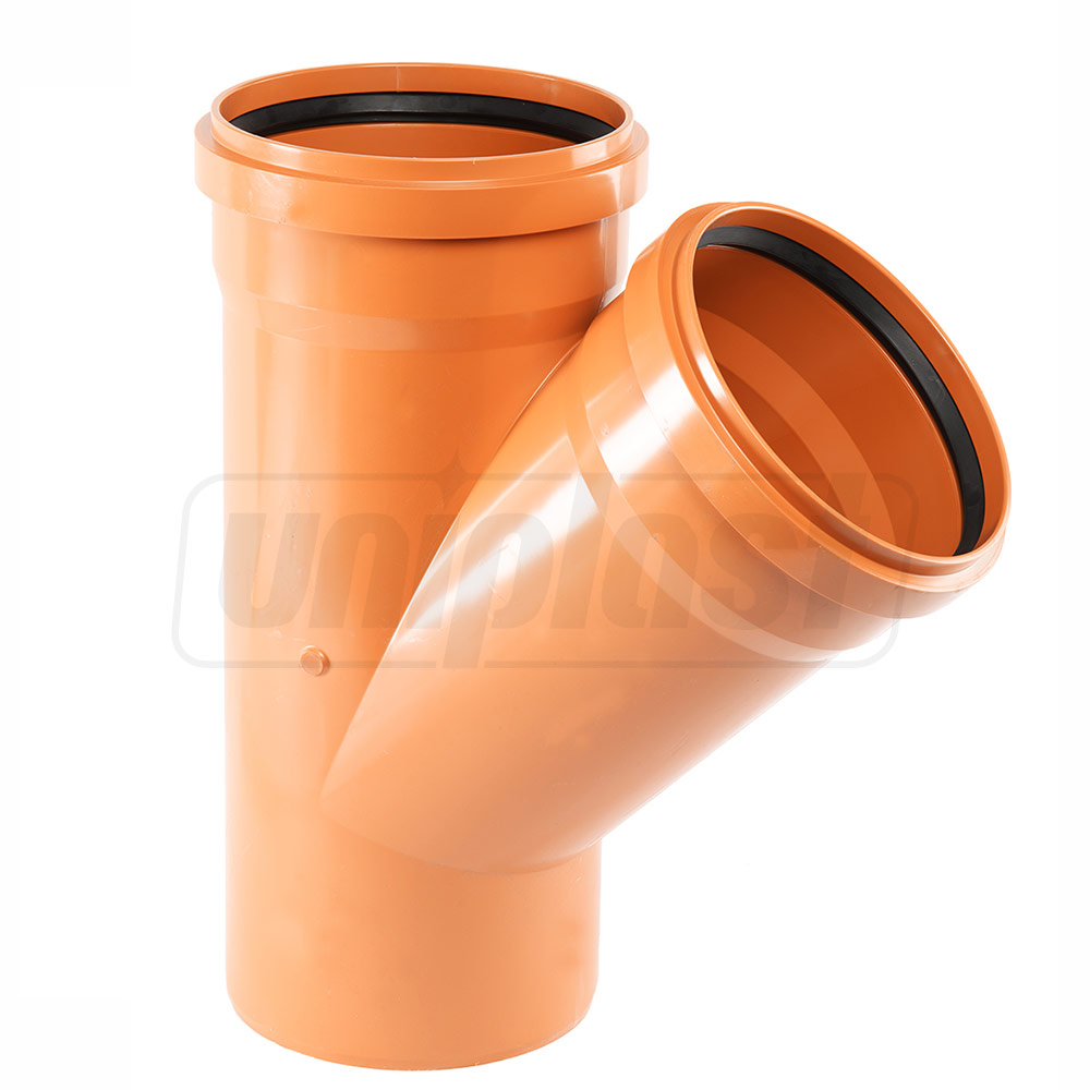 Ramificatie PVC D.110 x 110 / 45°  BTN