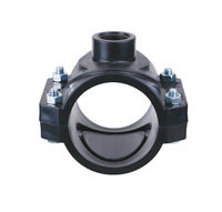 Piesa bransare  D. 25 x 3/4" / 6 K cu inel inox, 2 prinderi
