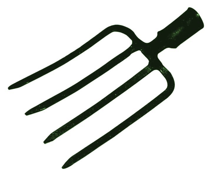 Furca 4 coarne RTOH (verde)