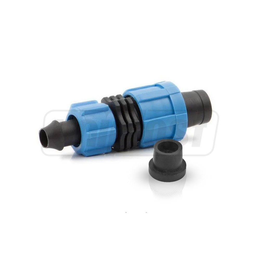 Conector PE + banda D. 17 (cu garnitura (T) si piulita)  UNITAPE