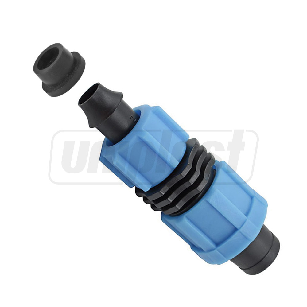 Conector PE + banda D. 17 (cu garnitura (T) si piulita)  UNITAPE