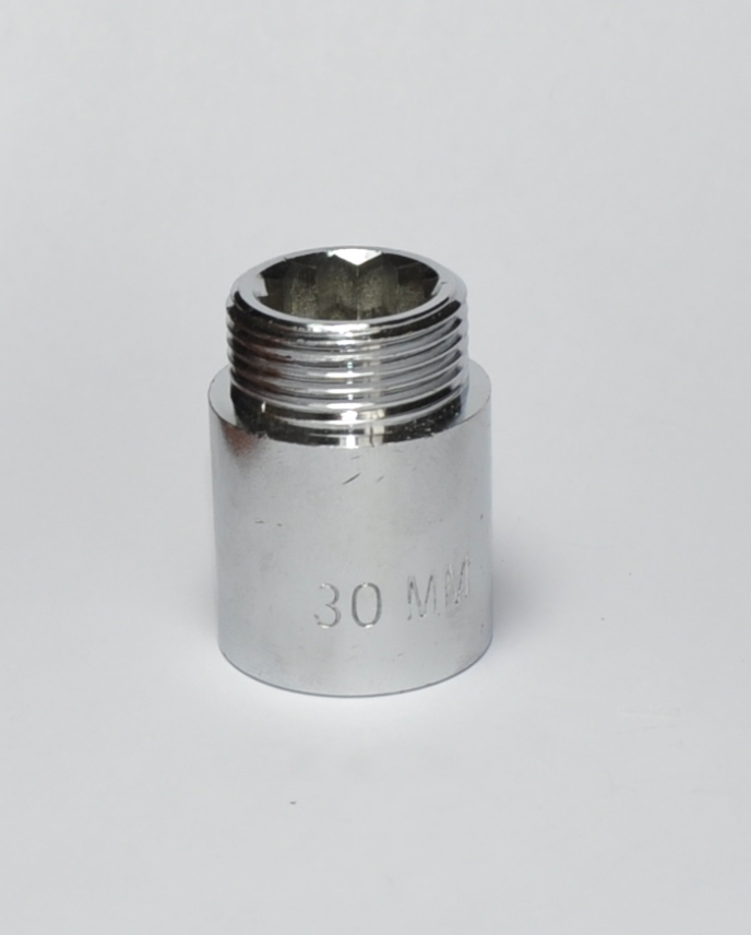 Reductie prelungitor D. 3/4" FE/FI alama nichelata  30 mm