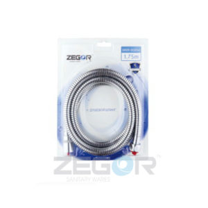 Furtun de dus L=1.5 m WKR 008 intindere, armat  ZEGOR