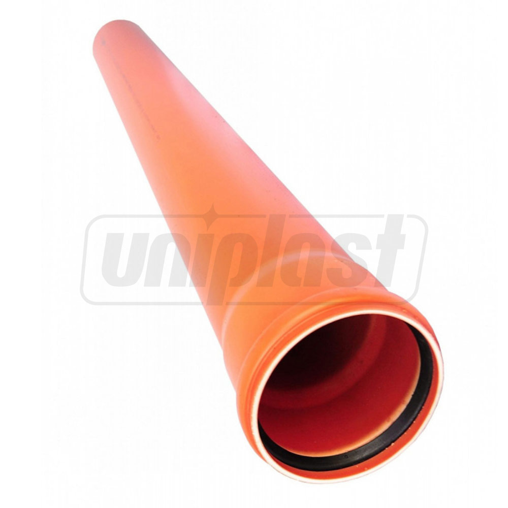 Teava PVC SN4 MS D.125 L=3 m / 3.2 mm