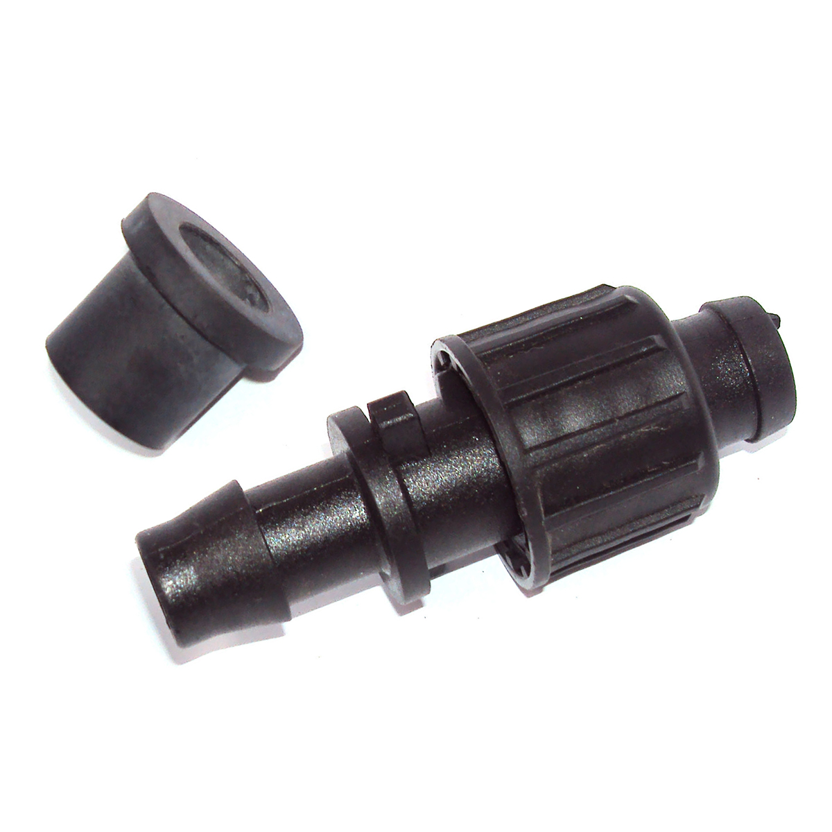 Conector PE + banda D. 17 (cu garnitura)  AGRODRIP