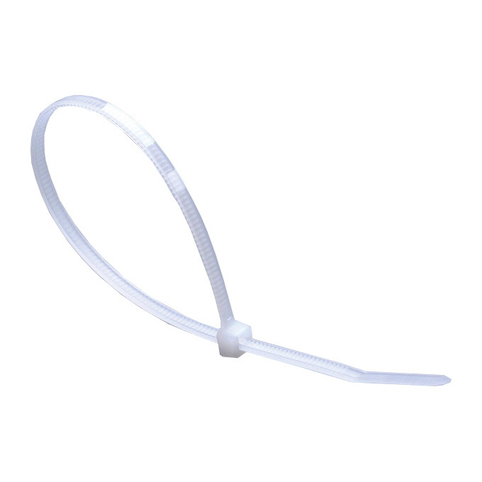 Coliere din nailon pentru cablu FHS 3 x 150 mm (albe) (100 buc.)