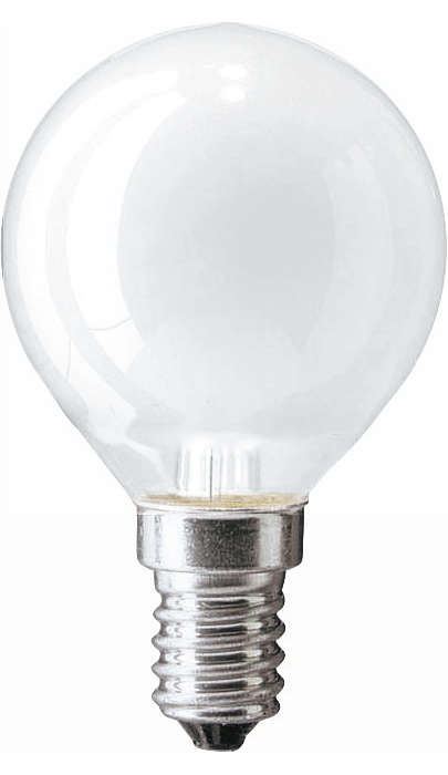 Bec incandescent PHILIPS P45 STAND E14 40W 230V FR