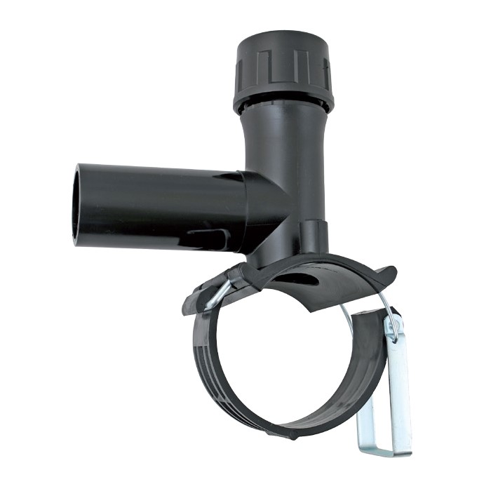 Седловой тройник e/f D.125 x 32 Mono-Bloc PE100 SDR11  PLASTITALIA