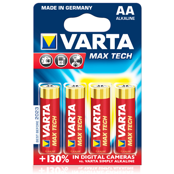 Батарейка VARTA Longlife Max Power AA LR6 (2 шт.)