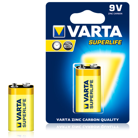Baterie VARTA 9 Volt 6F 22 (1 buc.)