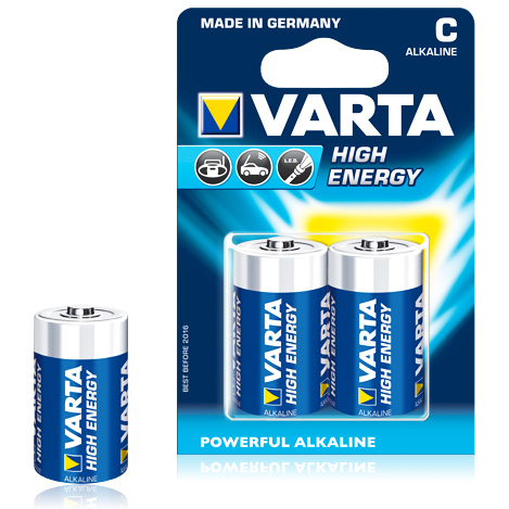 Батарейка VARTA Baby High Energy C (2 шт.)