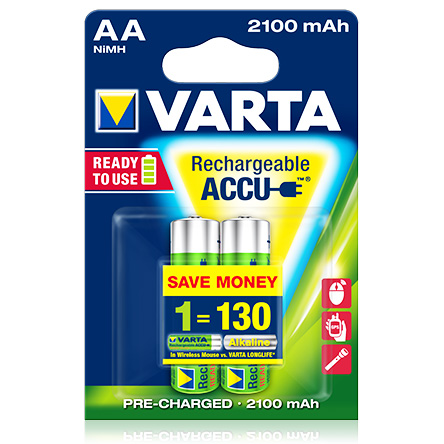 Acumulator VARTA Mignon Accu 2100 mAh AA (2 buc.)