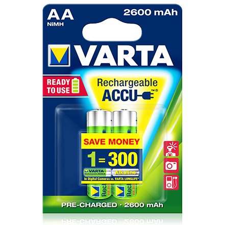 Acumulator VARTA Mignon Accu 2600 mAh AA (2 buc.)