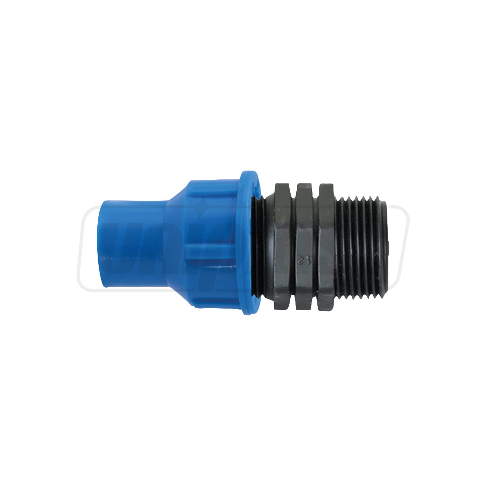 Conector pentru tub de picurare D. 16x1/2" FE PN4 Lock Type MTS