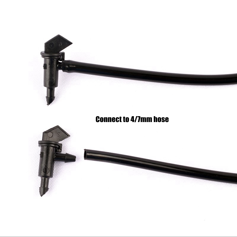 Emitator inserare D. 1/4" 4 LPH, 0.8-1.0 bar (negru)  UNITAPE