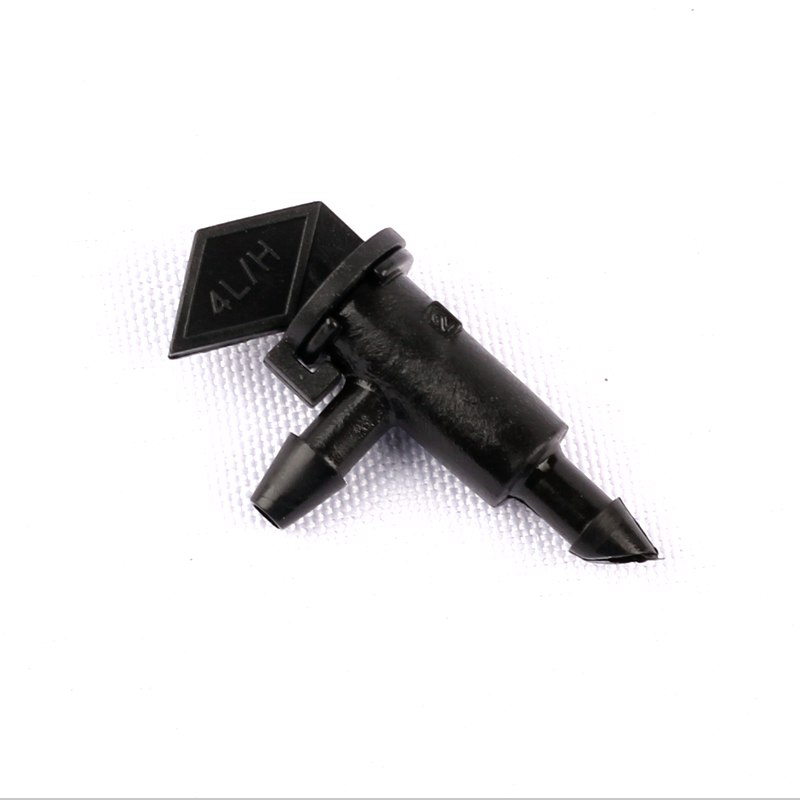 Emitator inserare D. 1/4" 4 LPH, 0.8-1.0 bar (negru)  UNITAPE