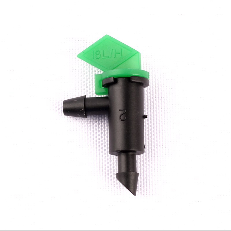 Капельница-флажок D. 1/4" 16 LPH, 0.8-1.0 bar (зеленый)  UNITAPE