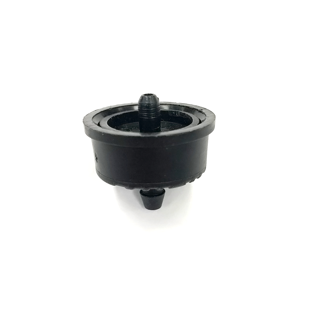 Emitator cu presiune compensata D. 1/4" 4 LPH, 0.8-1.0 bar (negru)  UNITAPE