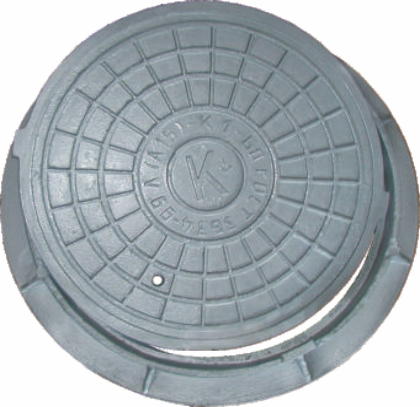 Capac din fonta D.600 A15 58 kg 1.5 t (620x70x700 mm)