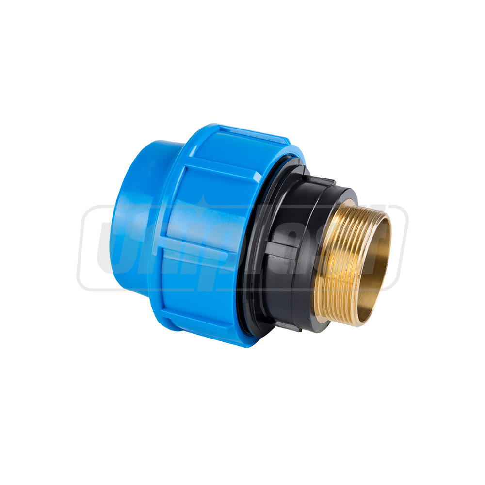 Adaptor compresiune alama D. 25 x 3/4" FE / 10 T  UNISERA