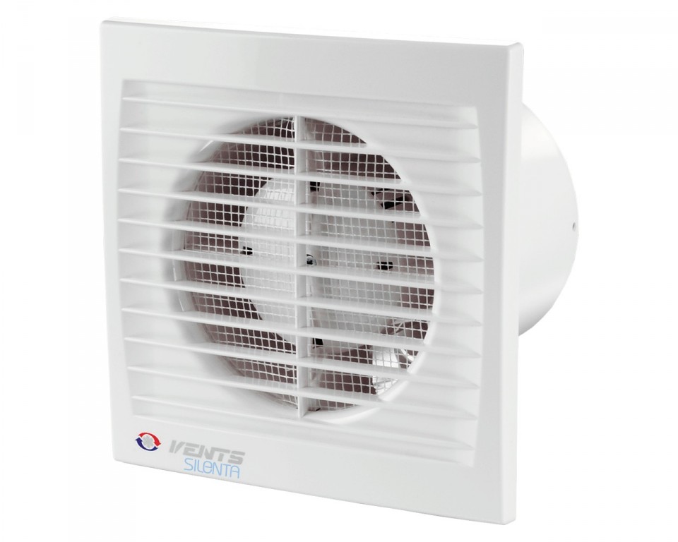 Ventilator D.100 100 SV - 95 m³/h, 33 dBA, Slimline, cu cordon  VENTS
