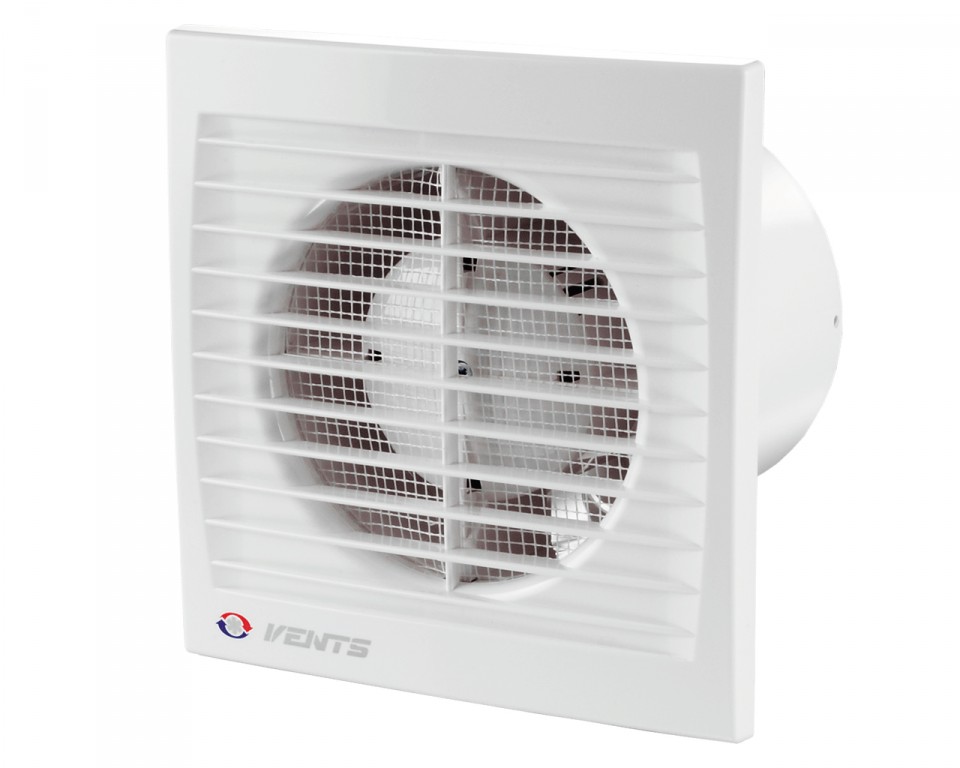 Ventilator D.125 125 S - 180 m³/h, 35 dBA, Slimline  VENTS