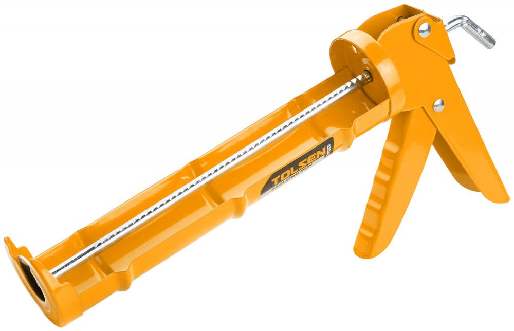 Pistol pentru silicon  9" 225 mm, otel, semideschis  TOLSEN