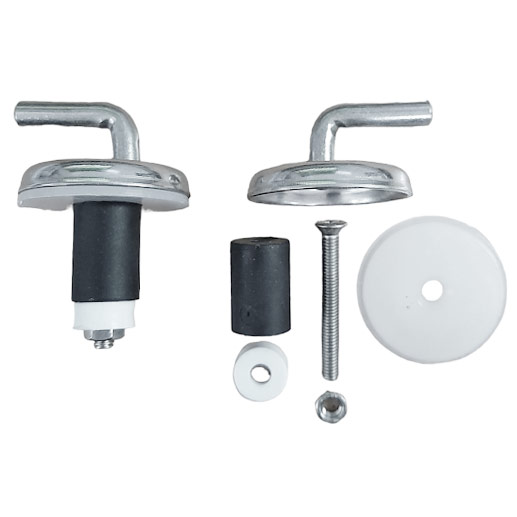 Set fixare capac WC metal (45005)  GAMA