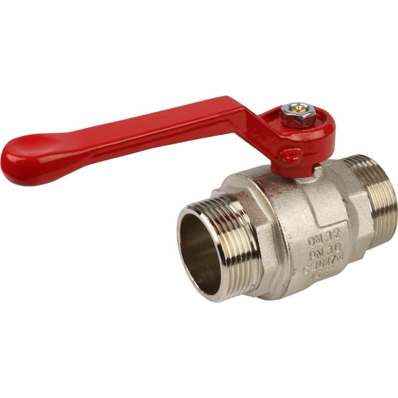 Robinet bila D. 1.1/4" FE/FE maner lung PN30 "Full" (urechiusa pentru sigiliu)  ITAP