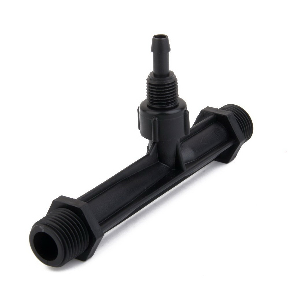 Injector D. 1" Venturi Consum: 1.82-6.34 m³/h, 0.7-9.5 bar, putere de aspirare: 34-279 LPH (negru)  UNITAPE