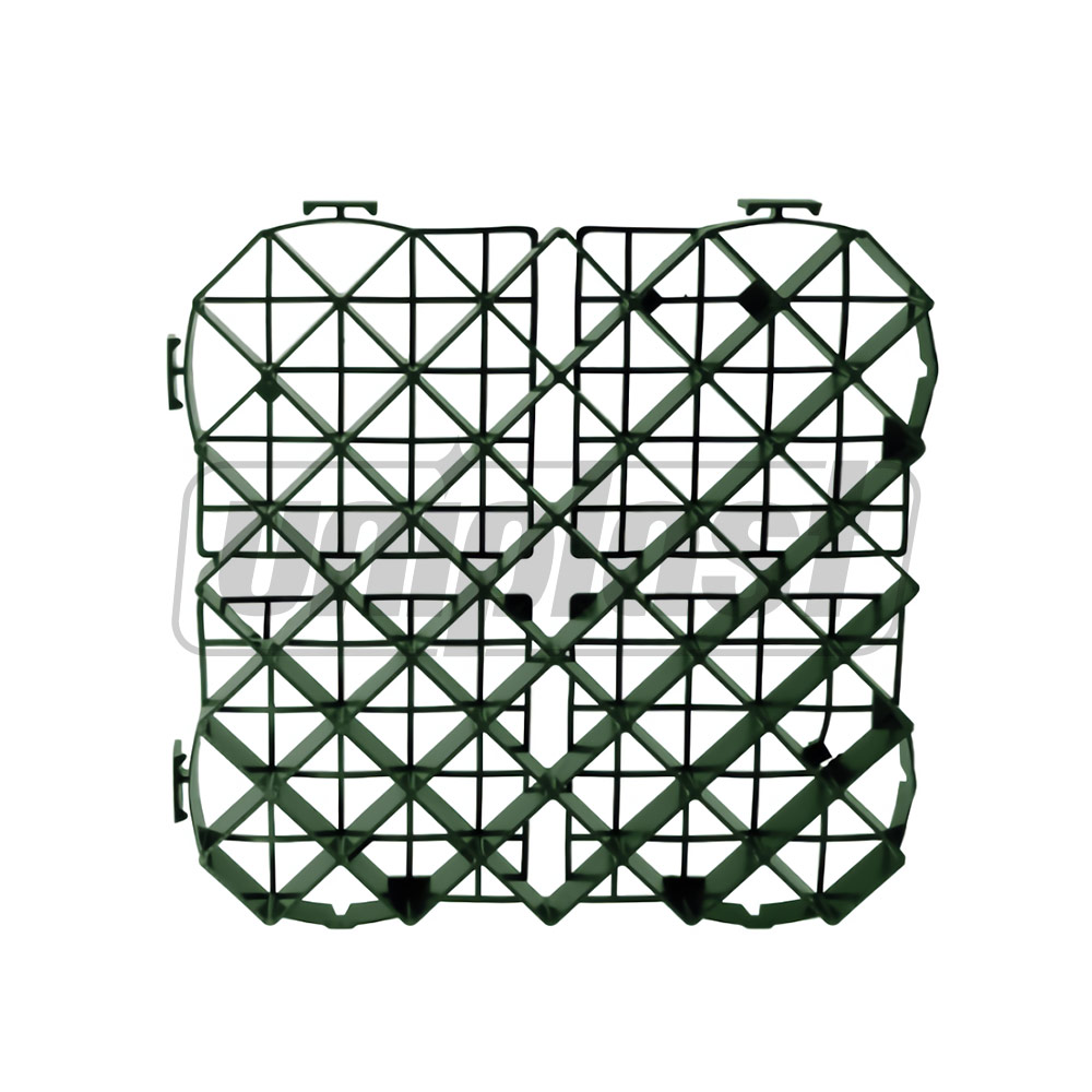 Pavaj ecologic A15 (gratar PE pentru protectia gazonului) 39.5x39.5 cm H=40 mm verde  SAB