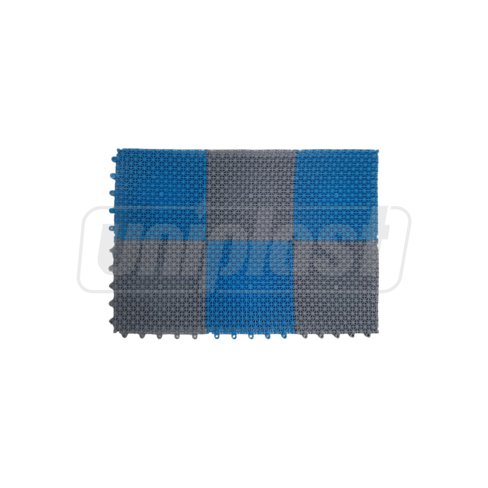 Covoras baie (gri/albastru) 48 cm x 72 cm  UNIPLAST