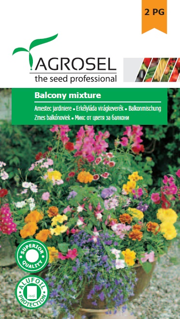 Seminte de Amestec pentru Jardiniere 2 g (1209 30 000)  AS