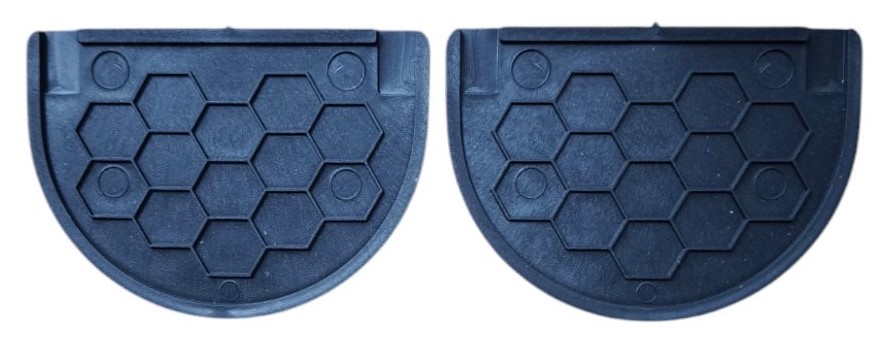 Dop pentru rigola PP D.100 H=70 mm (set 2 buc.)  MUFLESYSTEM